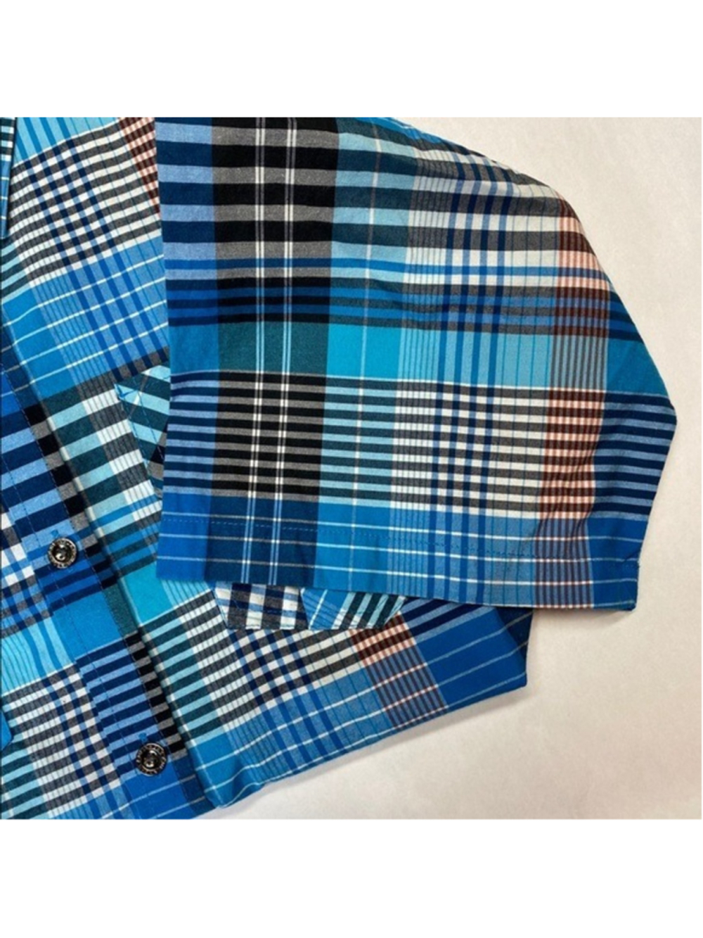 ABLANCHE CASUAL BUTTON DOWN Short Sleeve size XL - Picture 2 of 3